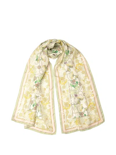 Elizabetta Ofelia Floral-print Scarf In Multi