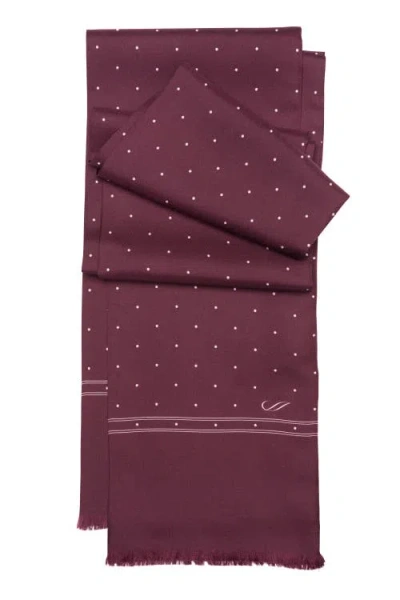 Elizabetta Savona In Burgundy