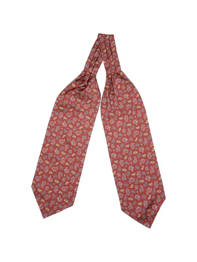 Elizabetta Sondrio Paisley-print Silk Cravat In Multi