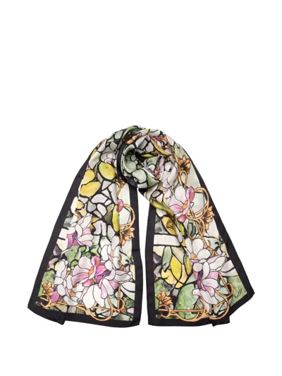 Elizabetta Tiffany Silk Scarf In Multi
