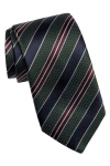 Elizabetta Vesuvio In Green And Navy