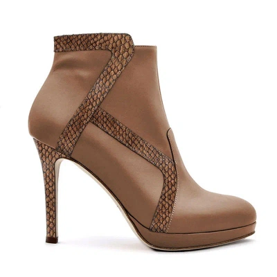 Elizee Deia Bootie In Brown