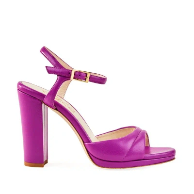 Elizee Solange Sandal In Pink/purple