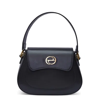 Elizee Women's Black Lunetta Leather Handbag