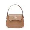 Elizee Women's Brown / Neutrals Tan Lunetta Leather Handbag