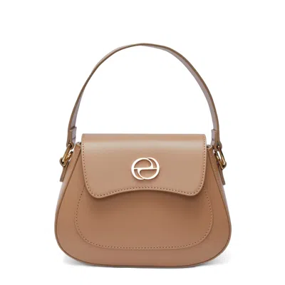 Elizee Women's Brown / Neutrals Tan Lunetta Leather Handbag