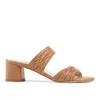 ELIZEE WOMEN'S BROWN SOPHIA SANDAL CARAMEL