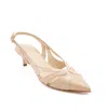 Elizee Women's Neutrals Portia Pump