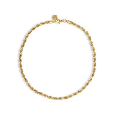 Eljae Women's Gold Aries Rope Chain