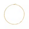 Elk & Bloom Women's Delicate Gold Chain Anklet In Gold