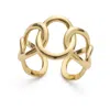 Elk & Bloom Women's Gold Chain Link Ring In Gold