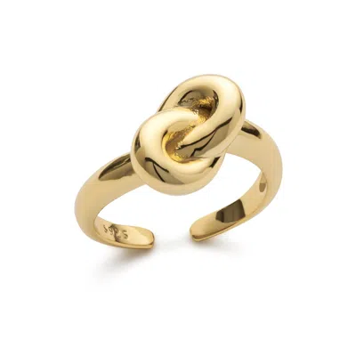 Elk & Bloom Women's Gold Knot Ring