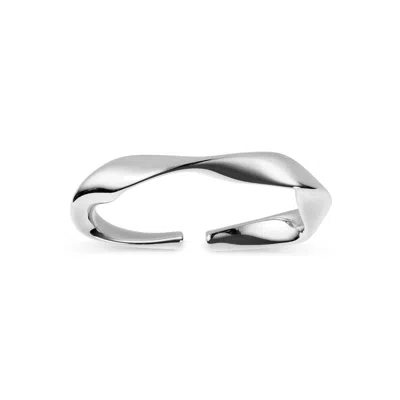 Elk & Bloom Women's Sterling Silver Stacking Band Ring