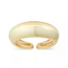 Elk & Bloom Women's Thick Gold Dome Ring In Gold