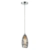 Elk Lighting 1 Light Pendant In Polished Chrome In Chrome