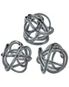 Elk Lighting Grey Glass Knot