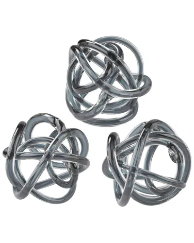 Elk Lighting Grey Glass Knot