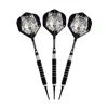 Elkadart Lone Wolf Soft Tip Darts Silver With Black Knurling - 18 G