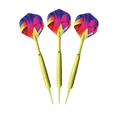 Elkadart Neon Yellow Soft Tip Darts - 18 G