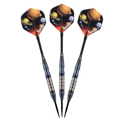 Elkadart Orbital Steel Tip Darts, Multi-color - 19 G