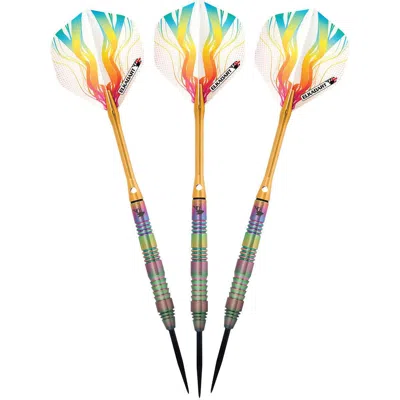 Elkadart Rainbow Steel Tip Darts - 23 G