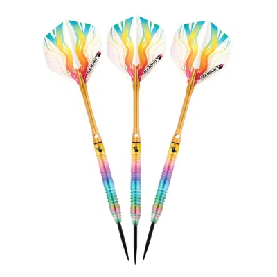 Elkadart Rainbow Steel Tip Darts - 25 G