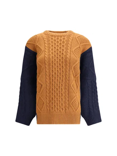 Ella Adelina Sweater In Brown