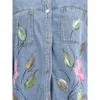 Ella Denim Shirt Jacket In Blue
