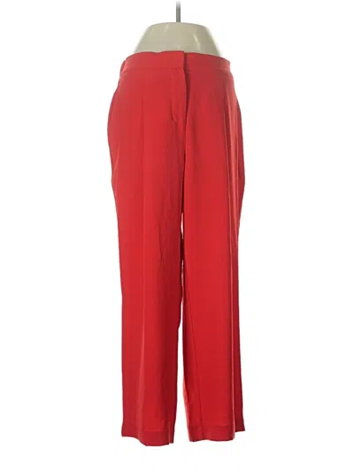 Pre-owned Ella Casual Pants In Red