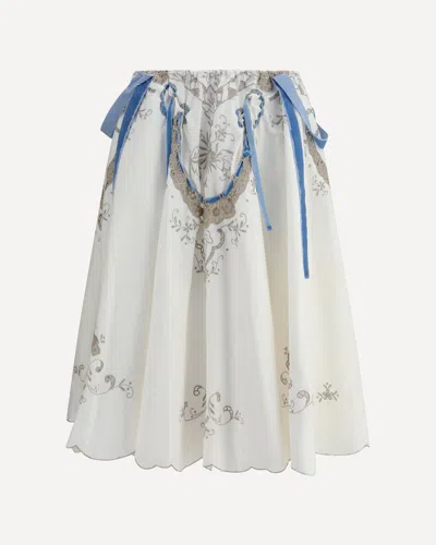 ELLA COTTON MIDI SKIRT