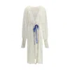 Ella Crocheted Design Long Jacket