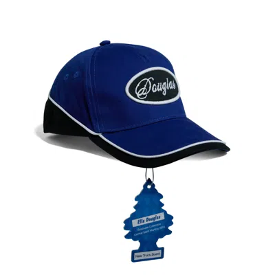 Ella Douglas Women's Black / Blue Douglas Air Freshener Trucker Hat
