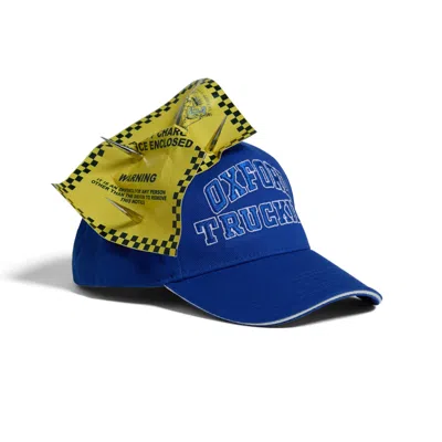 Ella Douglas Women's Blue / Yellow / Orange Parking Ticket Trucker Hat