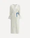Ella Impero Long Dress In White