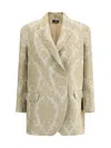 Ella Brocade Print Blazer