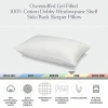 Ella Jayne 100% Cotton Dobby-box Shell Firm Back/side Sleeper Down Alternative Pillow In White