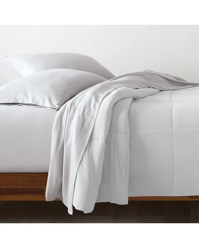 Ella Jayne Cotton Percale 300tc 4pc Sheet Set In Grey