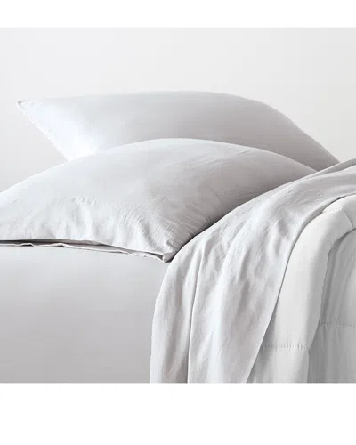 Ella Jayne 100% Cotton Percale Cool And Crisp Pillowcase Set In Grey
