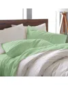 Ella Jayne 4pc Sateen 500tc Deep Pocket Sheet Set In Green