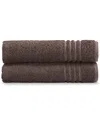 Ella Jayne 2pc Bath Towel Set In Brown