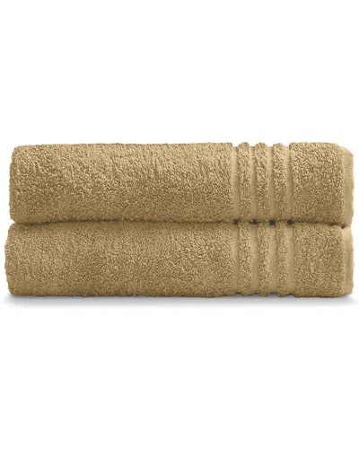 Ella Jayne 2pc Bath Towel Set In Neutral
