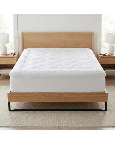 Ella Jayne 300 Thread Count Adaptive Comfort Plush Mattress Topper With 100%  Cotton Shell