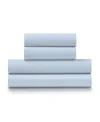 Ella Jayne 4-piece 500 Thread Count Deep Pocket Cotton Sateen Sheet Set In Ocean