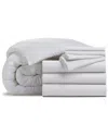 Ella Jayne 6-piece Triple Brushed Microfiber Bundle In White