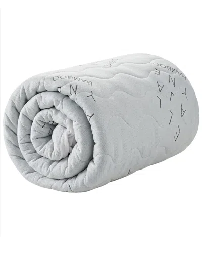 Ella Jayne Allergy-free Bamboo Mattress Protector With Waterproof Lining  Protection In Blue