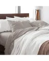Ella Jayne Bamboo Deep-pocket 4-piece Sheet Set In Gray