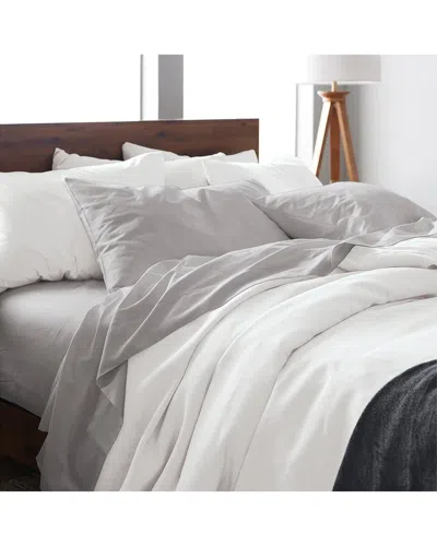 Ella Jayne Bamboo Deep-pocket 4-piece Sheet Set In White