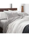 Ella Jayne Bamboo Deep-pocket 4-piece Sheet Set In Silver