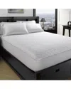 Ella Jayne Classic Quilted Mattress Protector In White