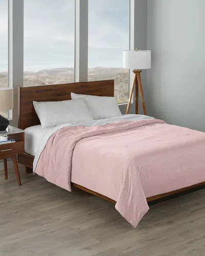 Ella Jayne Cooling Jersey Fabric Down-alternative Comforter In Pink